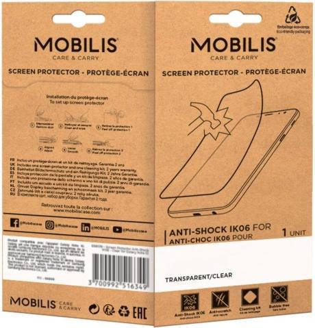 Actual product image Mobilis SCREEN PROTECTOR ANTI-SHOCK IK06 - CLEAR FOR GALAXY A14 4G - (1 Piece, Samsung Galaxy A14)
