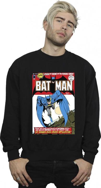 Image du produit Mens Running Batman Cover Cotton Sweatshirt (XXL)