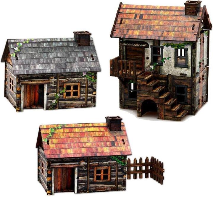 Produktbild E-Raptor Gebäudemodell - Tavern & Houses (GB)
