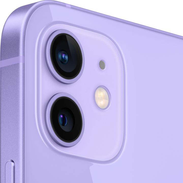 Produktbild Apple iPhone 12 (128 GB, Purple, 6.10", SIM + eSIM, 12 Mpx, 5G)
