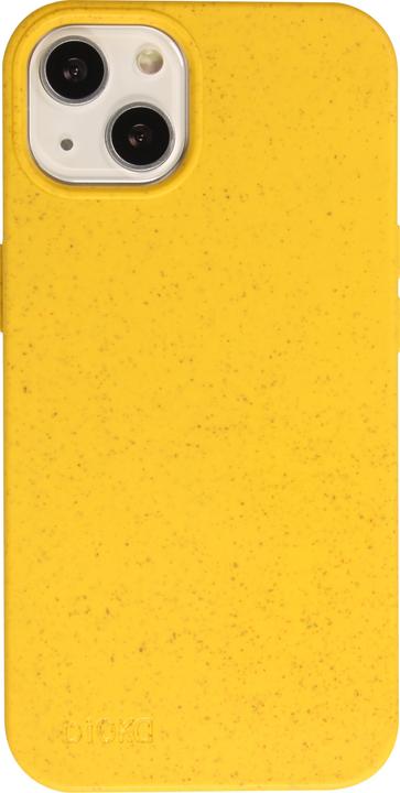 Actual product image Bioka Coque biodégradable et compostable Eco-Friendly jaune (Apple iPhone 14 Plus)