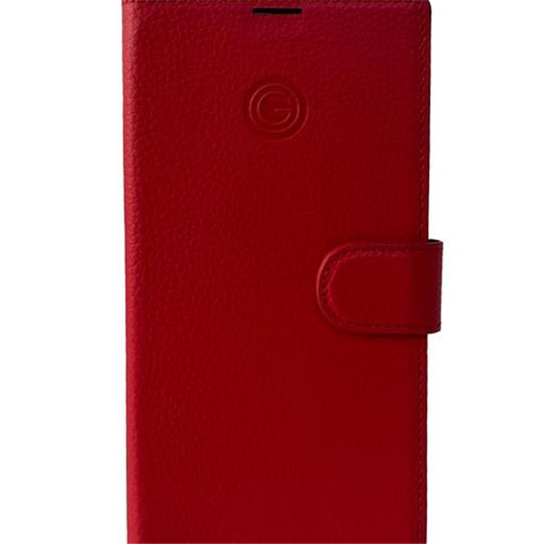Actual product image Mike Galeli Book cover genuine leather Marc molten lava (Samsung Galaxy S23 Ultra)