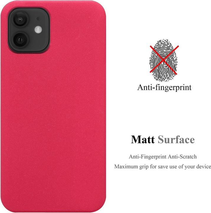 Productafbeelding Cadorabo TPU Frosted Cover (Apple iPhone 12, Realme 12 Pro+)