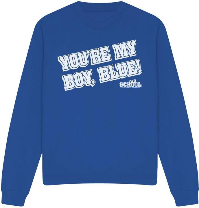 Old School My Boy Blue Sweatshirt