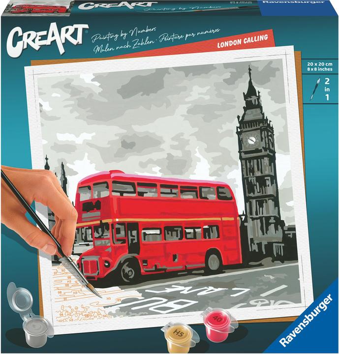 Produktbild Ravensburger Malen nach Zahlen- London Calling