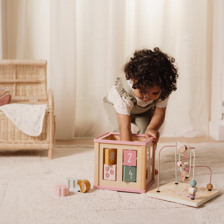 Image du produit Little Dutch Aktivitätenwürfel Fairy Garden mit Motorikschleife