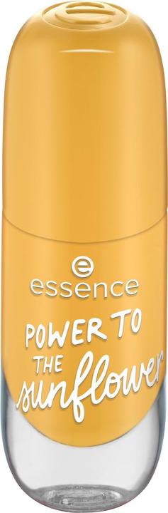 essence Colore per unghie in gel 53 POWER TO THE sunflower (53 Potere al girasole, Smalto per unghie effetto gel)