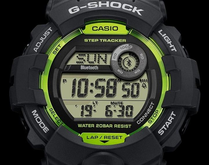 Produktbild G-Shock GBD-800-8ER (Digitaluhr, Hybrid Uhr, Sportuhr, 48.60 mm)