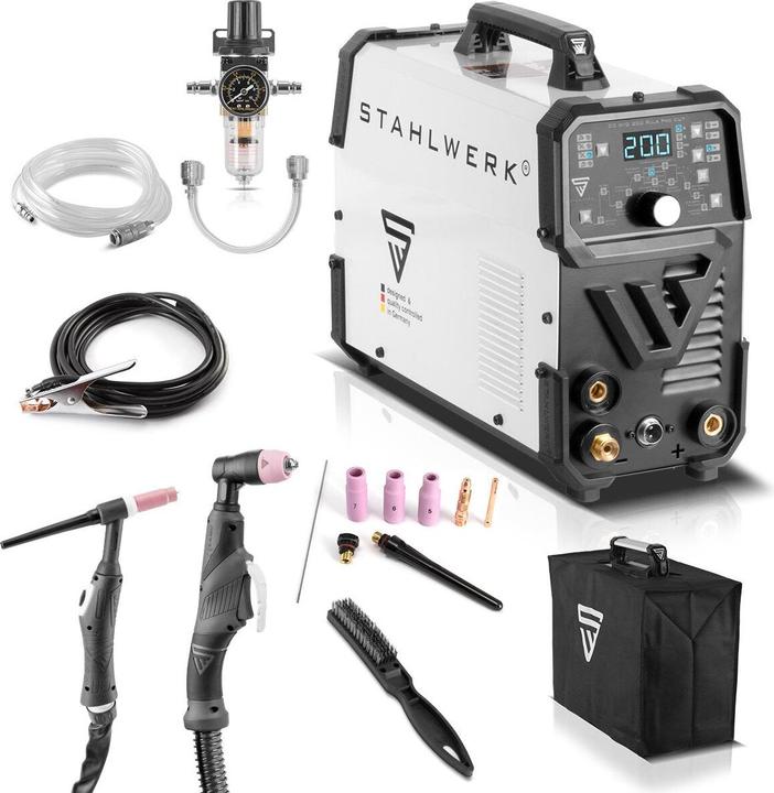 Stahlwerk DC TIG 200 Pulse Pro CUT 4-in-1 combi welder