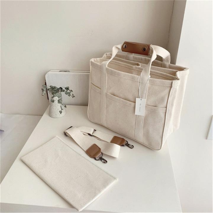 Produktbild Only-Bags.Store Mama-Umhängetasche, Tragetasche, Pendler-Einkaufstasche, Messenger-Tasche, Mama-Canvas-Tasche