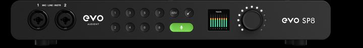 Image du produit Audient EVO SP8 Préampli et AD/DA intelligents