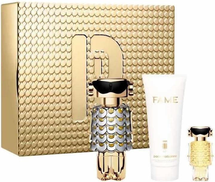 Produktbild Paco Rabanne PR FAME SET (EP 80 vp + BODY LOTION 100 ml + EP 4 ml) (Eau de Parfum, 100 ml)