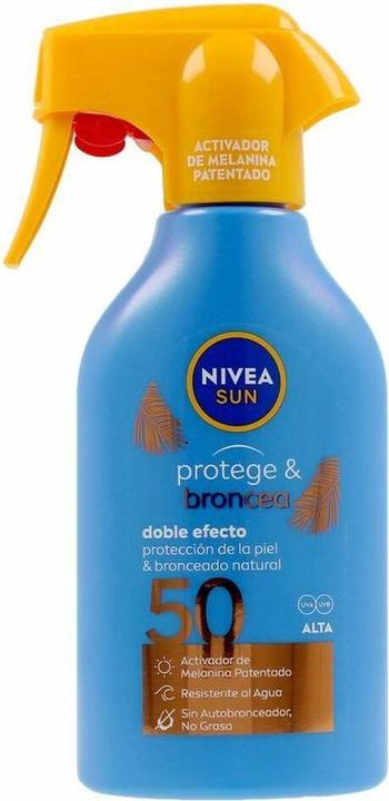 NIVEA SUN PROTEGE&BRONCEA pistola SPF50 270 ml (Sonnenspray, SPF 50, 270 ml)
