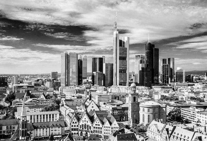 Actual product image Trenddeko Frankfurt skyline (384 x 260 cm)