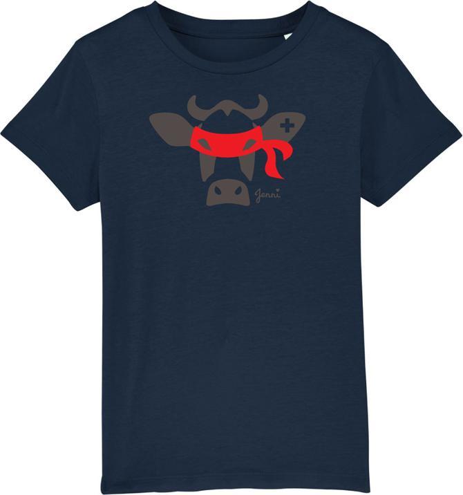 Actual product image Jenni Hemden Ninja cow T-shirt (104)