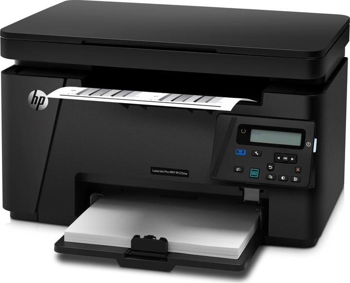 Actual product image HP LaserJet Pro MFP M125nw - Multifunction printer - b/w - laser - 216 x 297 mm (Or (Laser)
