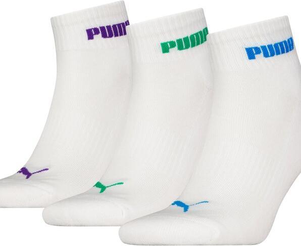 Produktbild Puma Cushioned Quarter Socken (3er Pack, 35 - 38)