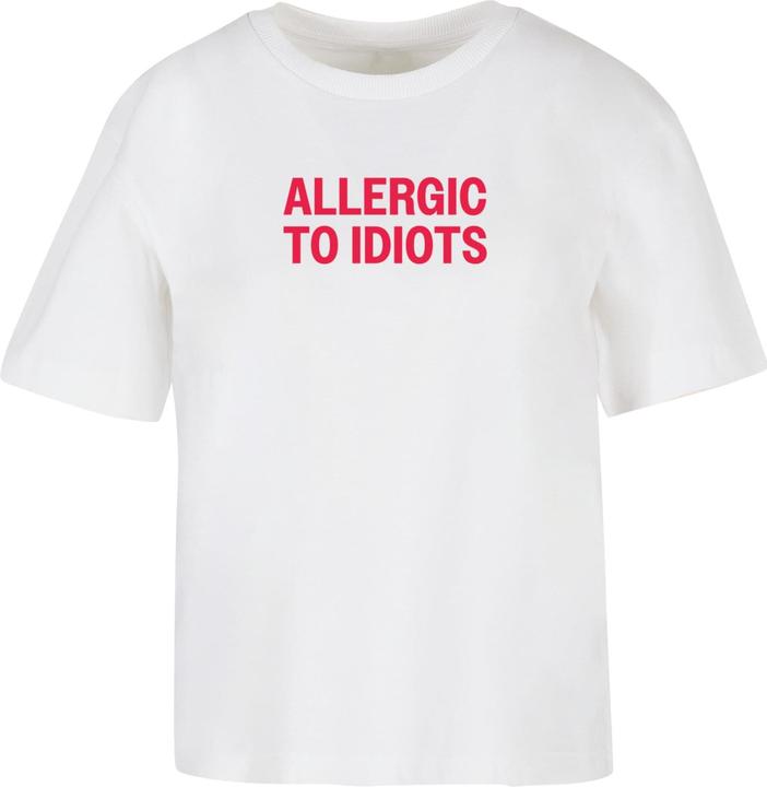 Miss Tee Allergic To Idiots Tee - 170029