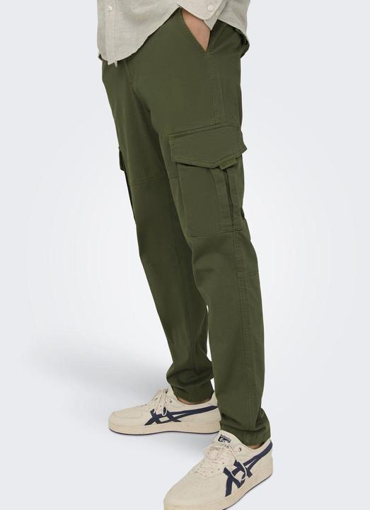 Immagine prodotto Only & Sons Pantaloni Cargo a tinta unita (30)