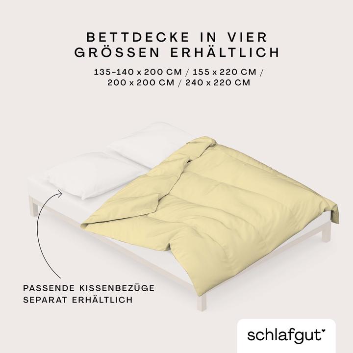Immagine prodotto schlafgut Woven Satin (Copripiumino, 140 x 200 cm)
