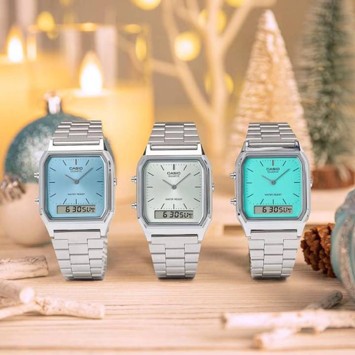 Produktbild Casio AQ-230A-2A1MQYES (Chronograph, 29.80 mm)