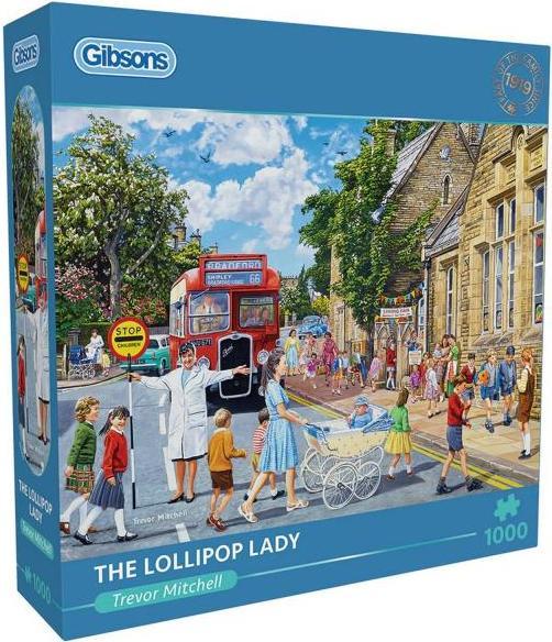 Actual product image Gibsons Puzzle 1000 pieces The Lollipop Lady (1000 pieces)