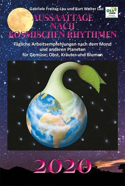 Produktbild Aussaattage nach kosmisch.Rhythmen 2020 (Harter Einband)