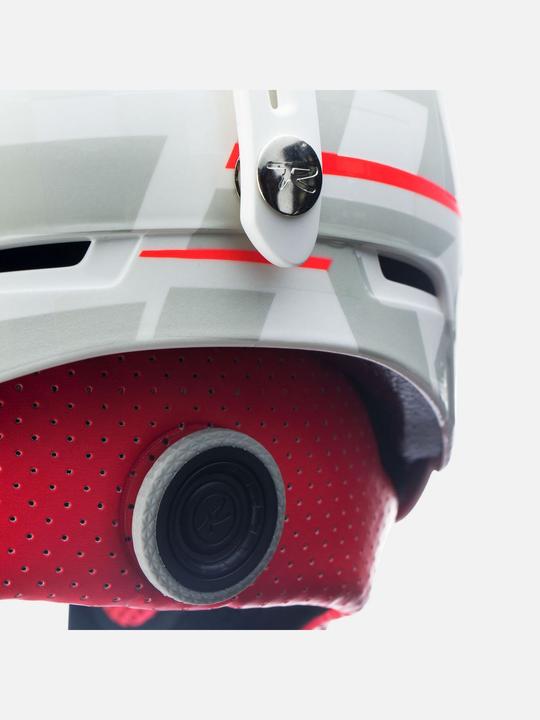 Actual product image Rossignol Hero Slalom Impacts + Chinguard White (52 - 55 cm)