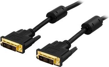 Produktbild Deltaco DVI monitorkabel DVI-D ha till 1m (1 m, DVI)