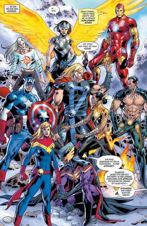 Immagine prodotto Panini Avengers - Neustart (Tedesco, Jason Aaron., Ivan Fiorelli, Bryan Hitch, Javier Garrón, Aaron Kuder, Jim Towe, Michael Strittmatter, 2024)