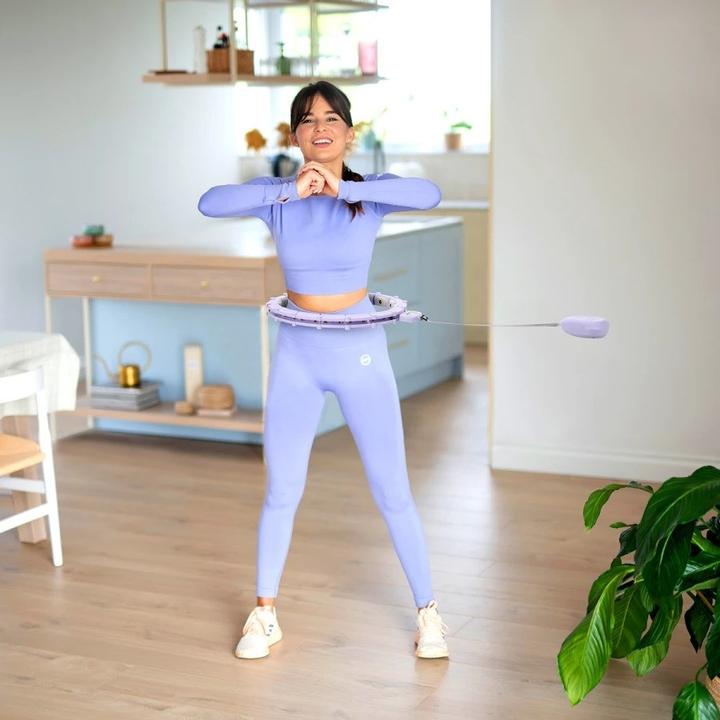 Produktbild HMS Hhm14 Hula Hoop Violett Magnetisch Mit Gewicht + Zähler