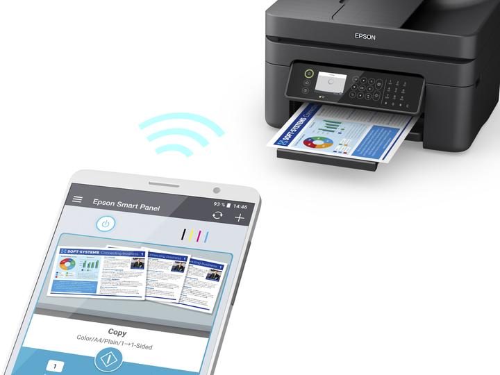 Actual product image Epson WorkForce WF-2870DWF (Ink, Colour)