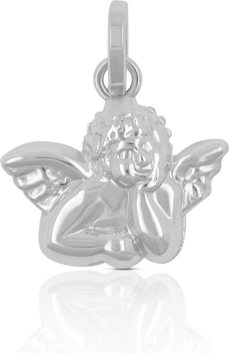Produktbild Muau Pendant angel white gold 750, 16x13mm (750/18K Weissgold)