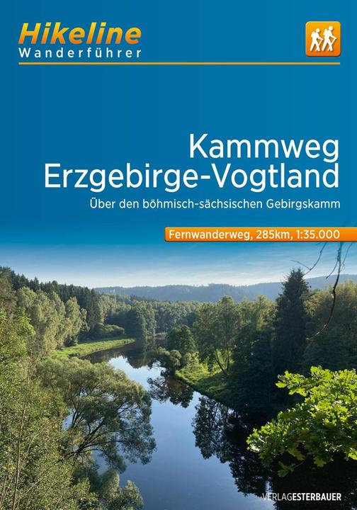 Produktbild Fernwanderweg Kammweg • Erzgebirge-Vogtland (Deutsch, Esterbauer Verlag, 2022)
