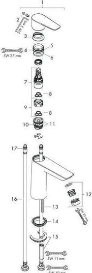 Produktbild hansgrohe Talis E Chrom