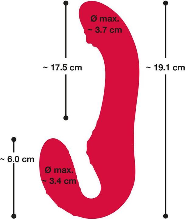 Image du produit You2Toys RC Strapless Strap-on 3
