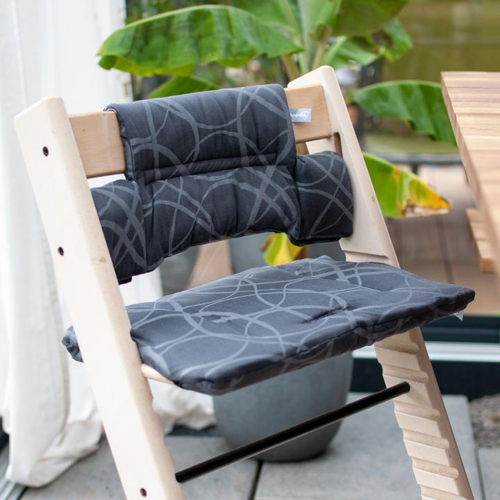 Actual product image Hoppediz Seat cushion high chair set 2 pieces