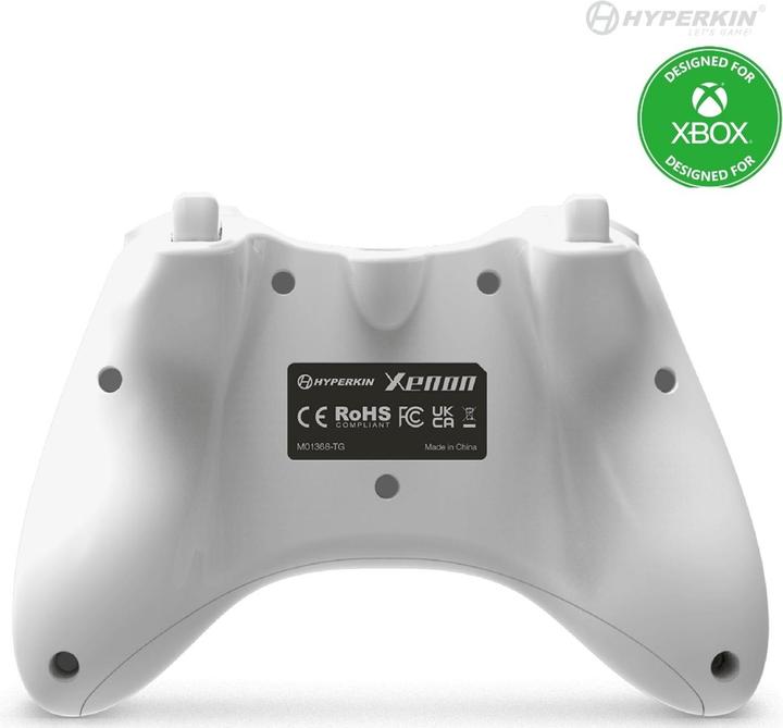 Produktbild Hyperkin XB Controller Xenon Wired white (Xbox Series S, Xbox One S, PC, Xbox One X, Xbox Series X)