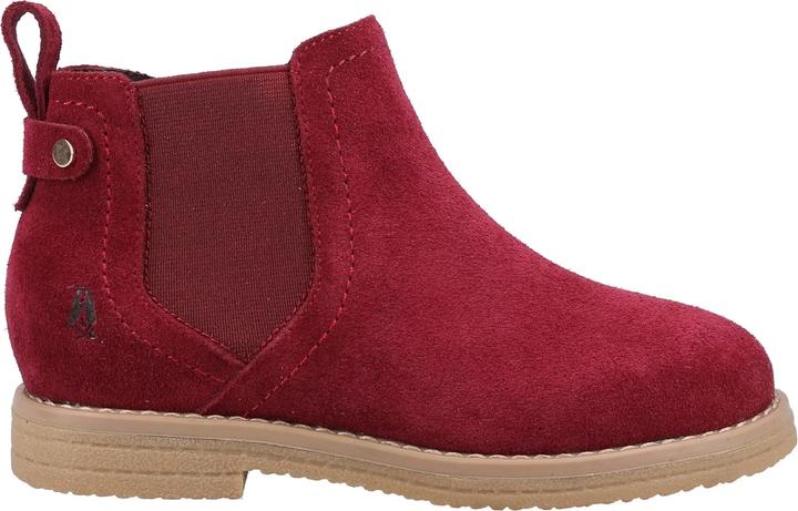 Immagine prodotto Hush Puppies Mini Maddy, stivaletti in pelle scamosciata per bambine (34)