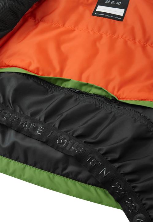 Actual product image Reima tec children's ski jacket Kairala Lime (98)