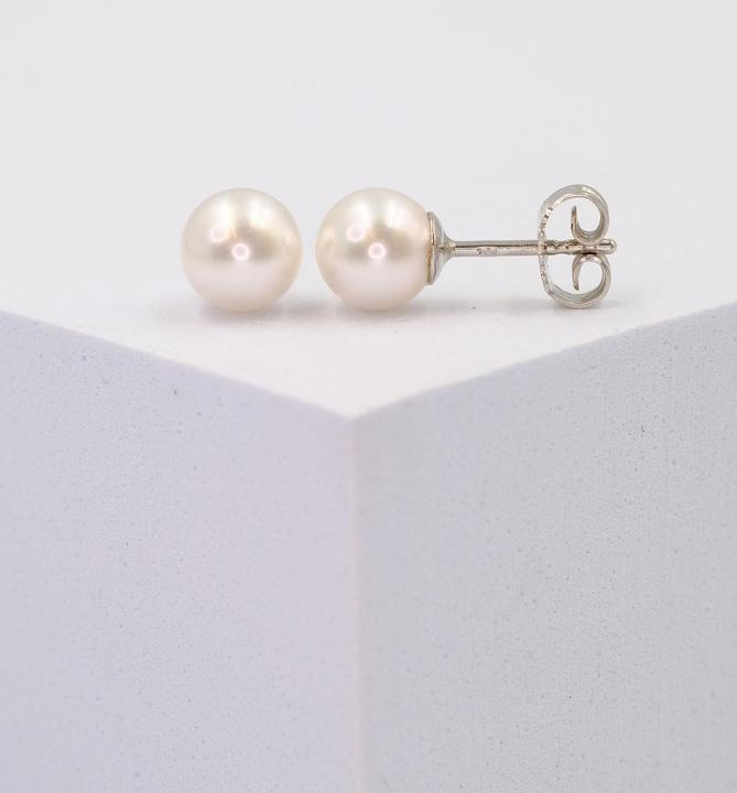 Image du produit Muau Boucles d'oreilles (750 Platine)