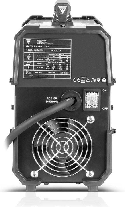 Actual product image Stahlwerk Welding machine ARC 200 Puls Pro MMA E Hand Lift TIG pulse function 200 A