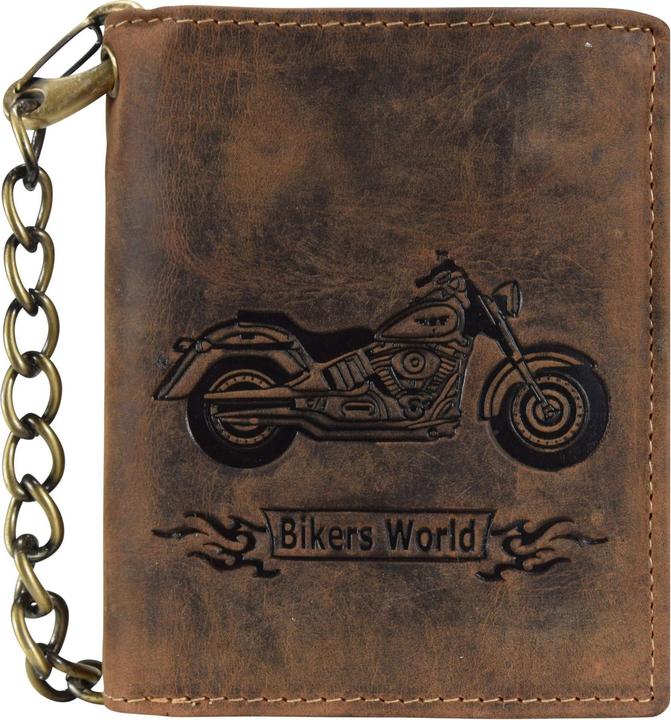 Produktbild Greenburry Vintage Bike Geldbörse Leder 10 cm