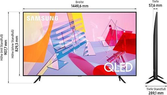 Actual product image Samsung QE65Q60T (65", QLED, 4K, 2020)