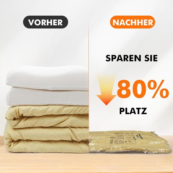 Actual product image Etrobot Vakuumbeutel-Set für Kleidung (6 Stück)