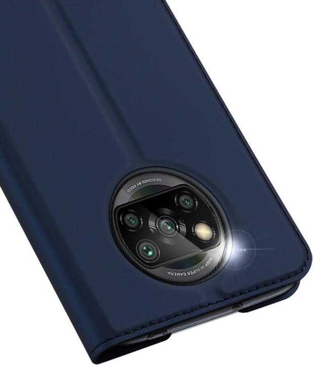 Immagine prodotto Dux Ducis Xiaomi Poco X3 - Custodia Flip Folio blu scuro (Xiaomi Poco X3 NFC)