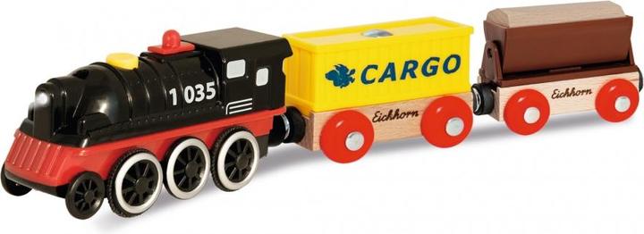 Eichhorn EH Bahn, E-Lok mit Wagon