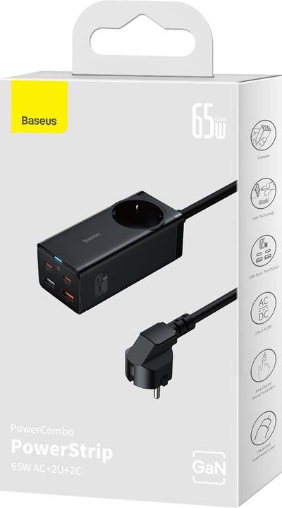 Actual product image Baseus GaN3 Pro Desktop Powerstrip (65 W)