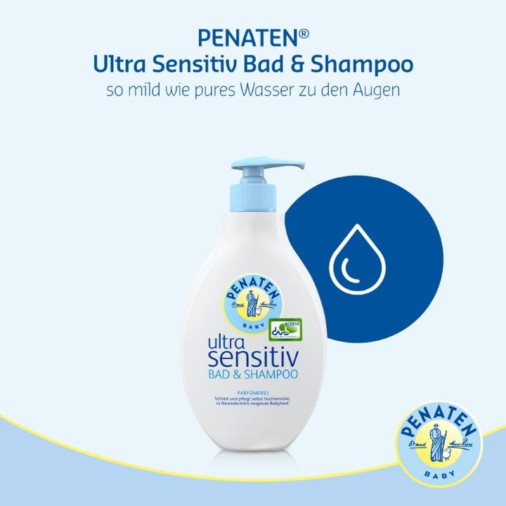 Produktbild Penaten Ultra Sensitiv, empfindliches Waschgel, 400 ml (400 ml, Flüssiges Shampoo)