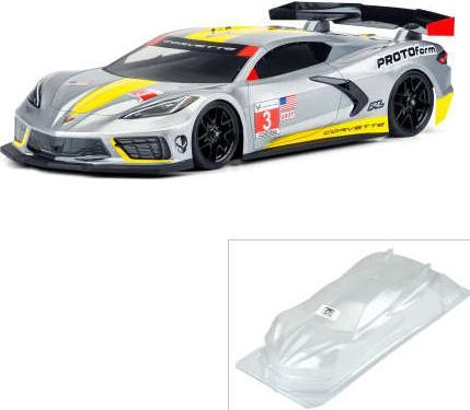 Immagine prodotto Proline Carrozzeria Chevrolet Corvette C8 non verniciata, 1:10